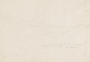 Mountainous Landscape between Popayán and Pasto, Colombia by Frederic Edwin Church